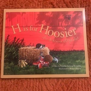 3 for $15 💥 H is for Hoosier - An Indiana Alphabet Book by Cynthia Reynolds